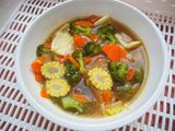 Capcay kuah sederhana