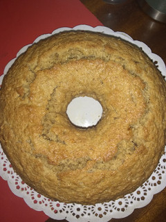 Una foto de Budín integral de banana
