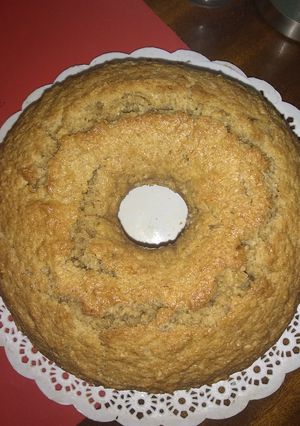 Una foto de Budín integral de banana