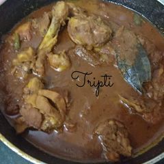 A picture of Amritsar chicken.