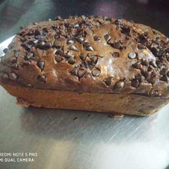 A picture of Chocolate banana bread.