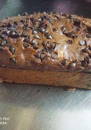 A picture of Chocolate banana bread.