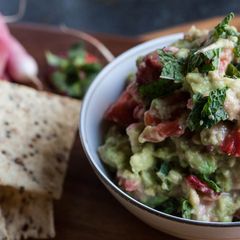 A picture of Strawberry Guacamole.
