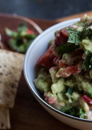 A picture of Strawberry Guacamole.