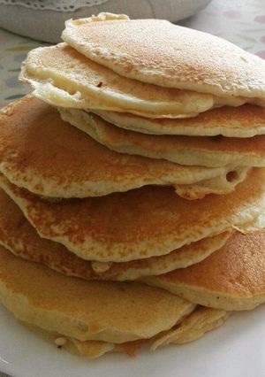Una foto de Tortitas!! (pancakes)