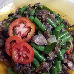 A picture of Tumis Ati Ampela Buncis.