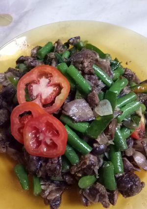 Foto resep Tumis Ati Ampela Buncis