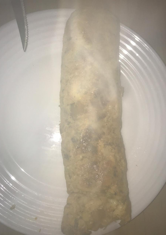 Una foto de Omelette sin sartén