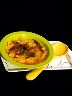 पापड़ की सब्जी (Papad ki sabzi recipe in Hindi) रेसिपी मुख्य फोटो