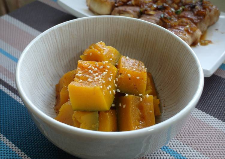 【家常菜】日式南瓜佃煮