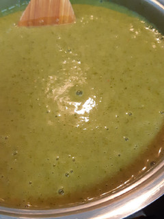 Una foto de Crema de berro☘