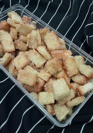 Foto resep Cheesy Bread Popcorn