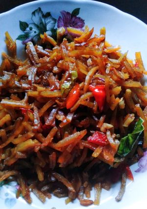 Foto resep Sambal Goreng Ubi Manis (telo)