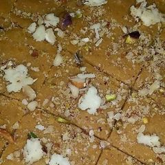 A picture of Channe ki dal ka halwa.