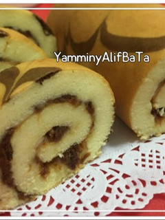Foto resep Bolu gulung abon mayo