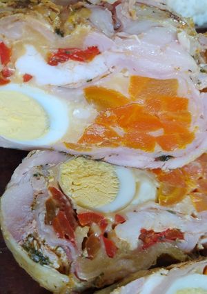Una foto de Arrollado de pollo