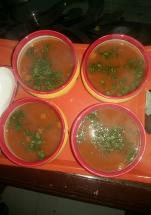 A picture of Mix vegetable suap.