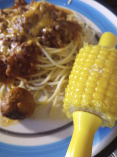 A picture of My Mother's tip of fast Corn on the Cob.
