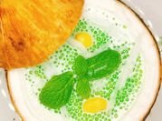 Une photo de tapioca sucré
