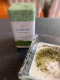 Kéfir (yogurt de pajaritos) de té matcha y chía
