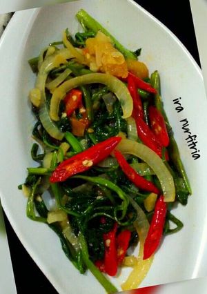Foto resep Tumis Kangkung Pedas