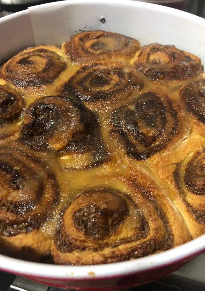 Una foto de Rolls de canela