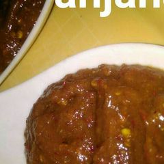 A picture of Spicy Tamarind chutney.
