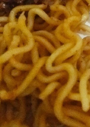 Foto resep Mie goreng (biasanya di makan bersama pecel)