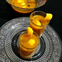 A picture of Mango Soup.