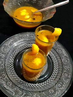 A picture of Mango Soup.