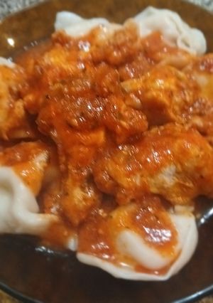 Una foto de Cappellettis Express con Estofado de Pollo