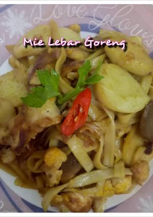 Foto resep Mie Lebar Goreng