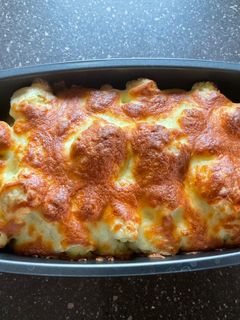 Rakott karfiol {húsmentes} recept fotója