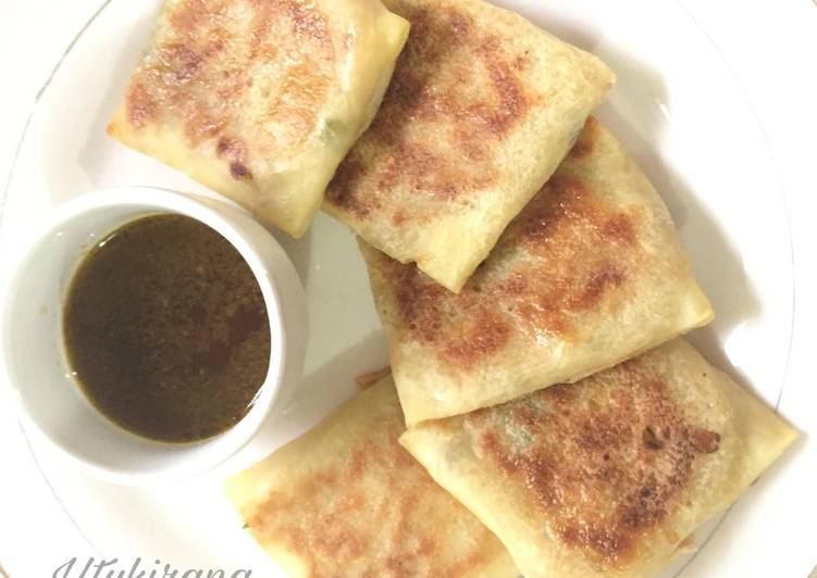 Cara Gampang Membuat Martabak mini simple ala UtyKirana, Bisa Manjain Lidah