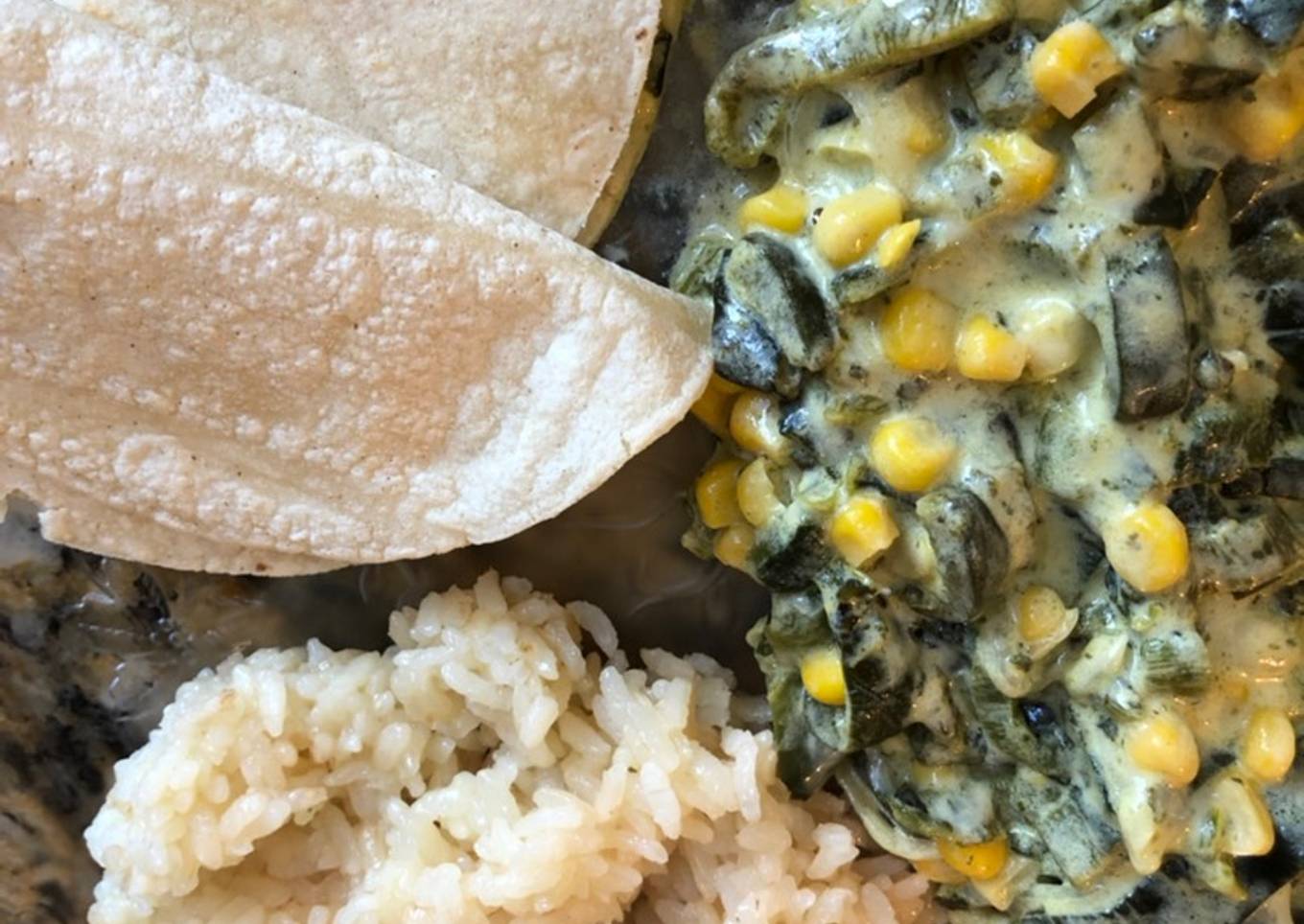 Rajas con crema