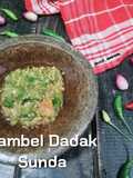 Sambel Dadak Sunda
