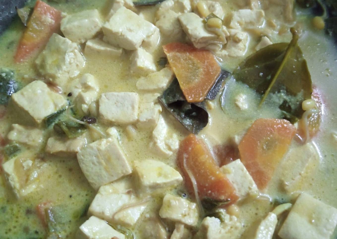 Tahu Tempe Masak Santan