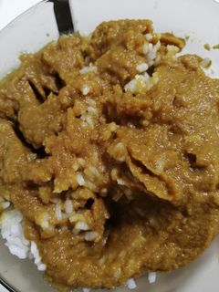 Una foto de Arroz con verduras al curry