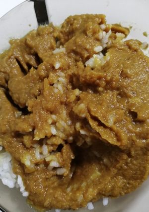 Una foto de Arroz con verduras al curry