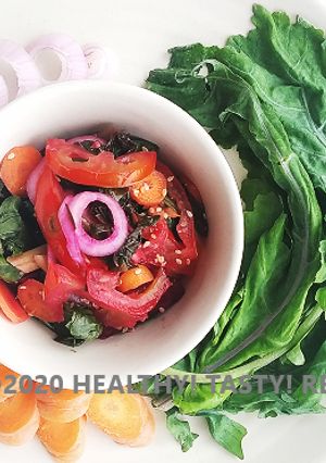 A picture of Immunity Boosting Salad.