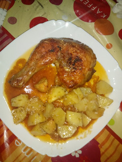 Una foto de Pollo a la almendra en la cecofry 4D