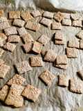 Sourdough crackers
