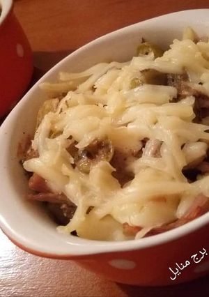 صورة لوصفة غراتان في قوالب فردية 🍲🍲🍲