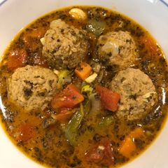A picture of Quick Meatball Soup.