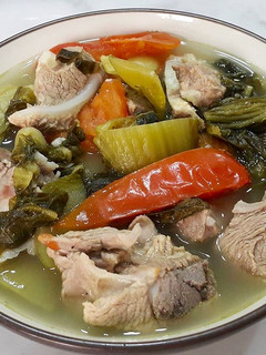 Foto resep Sup Bakut Sawi Asin (Pork Ribs & Pickled Bokchoy Soup)