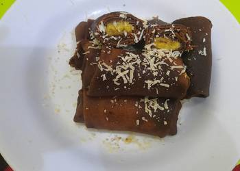 Fresh, Membuat Dadar Gulung Pisang Coklat Ala Rumahan