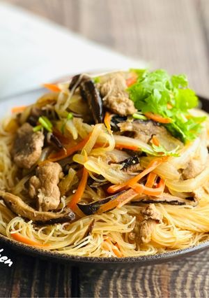 家常炒米粉 的食譜成品照片