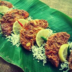 A picture of Ash-Guard with Coconut and Hilsha Stir Fry (My fusion Recipe)♥.
