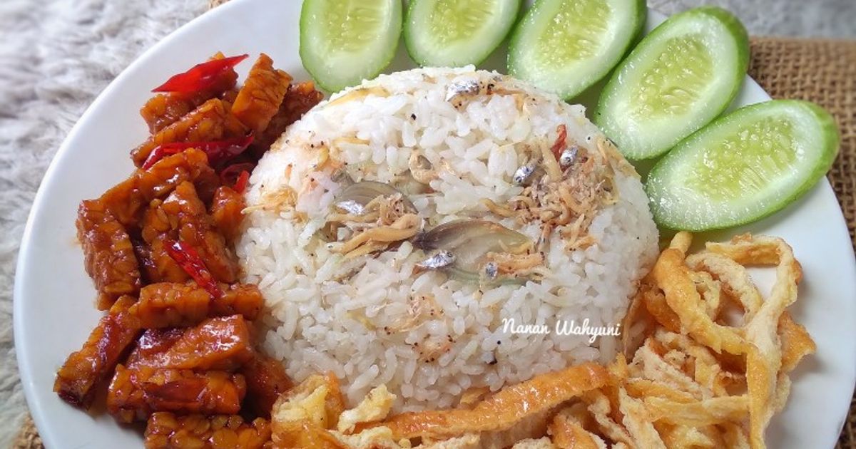 Resep Nasi Liwet Khas Sunda Rice Cooker/ Magic Com oleh Nanan Wahyuni ...