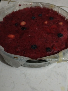 Una foto de Cheesecake frutos rojos